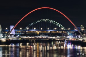 Newcastle-Quayside-at-night-by-MrPKalu