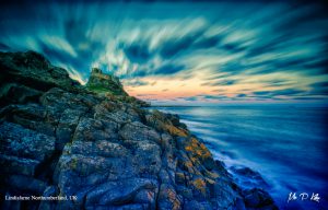 Lindisfarne-Castle-Long-exposure