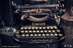 corona-typewriter-in-Notting-hill-Antique-Market