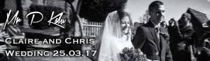 Claire and Chris Wedding Day 2017