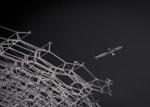 Black and white image of the hive in Royal Botanic Gardens, Kew by MrPKalu