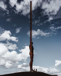Image of the Angel of the North in Gateshead
