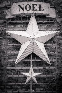 Metallic noel artwork